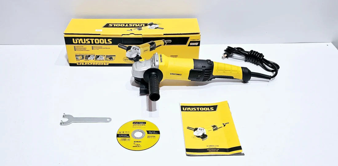 UYUSTOOLS AMOLADORA ANGULAR 5" UY-AMA04-115R