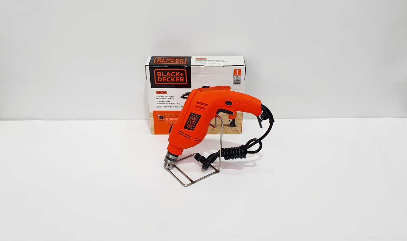 BLACK+DECKER TALADRO PERCUTOR 3/8" - TB550