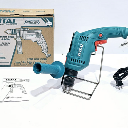TOTAL TALADRO PERCUTOR DE 1/2" 680W UTG1061356