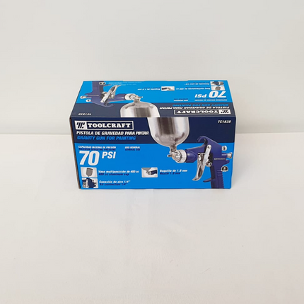 TOOLCRAFT PISTOLA DE GRAVEDAD PARA PINTAR - TC1838