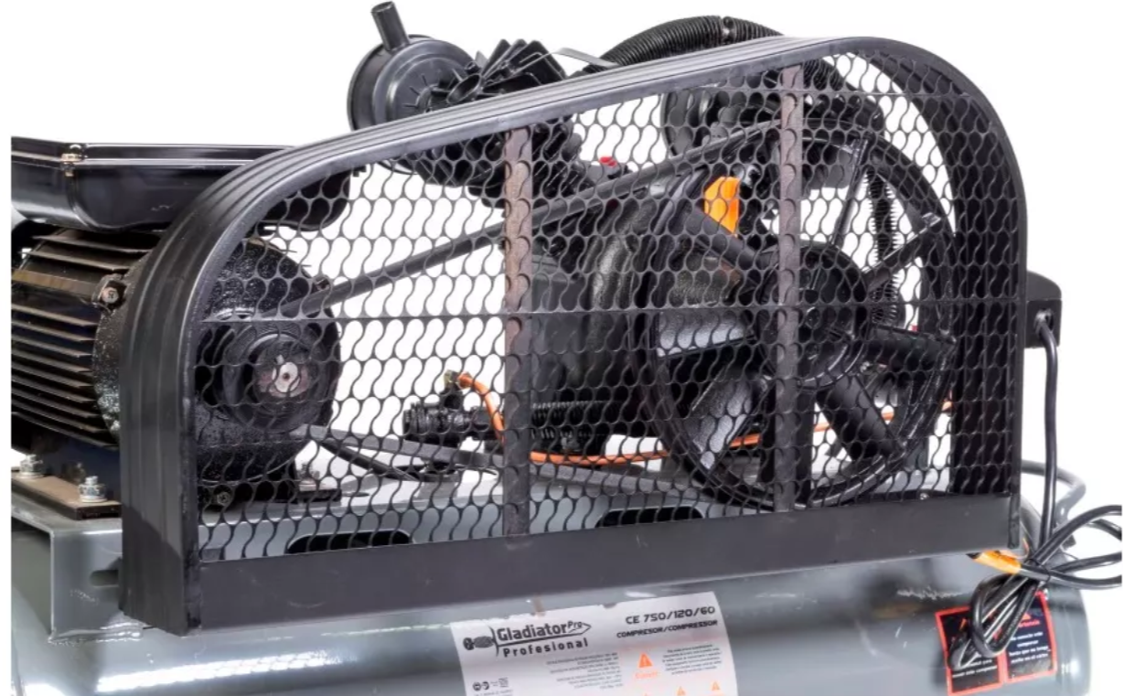 GLADIATOR PRO COMPRESOR DE AIRE 50L CON POLEA