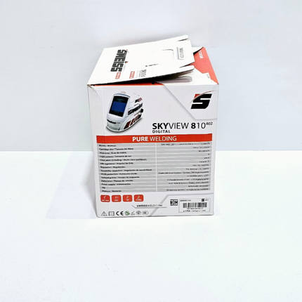 SWEISS CARETA O MASCARA PARA SOLDAR FOTOSENSIBLE - SKYVIEW810