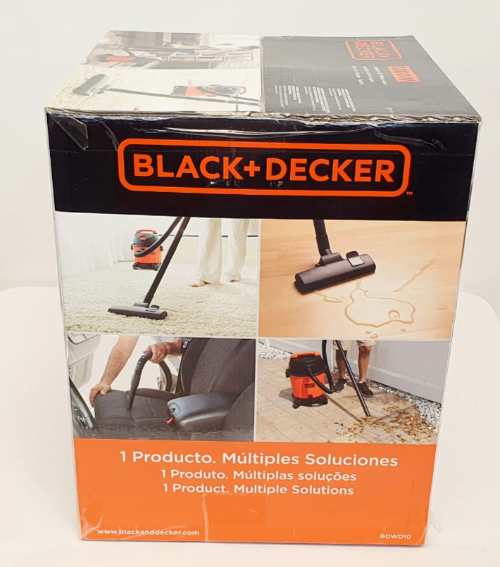 BLACK+DECKER ASPIRADORA SOLIDOS Y LIQUIDOS 1200W - BDW10-B3