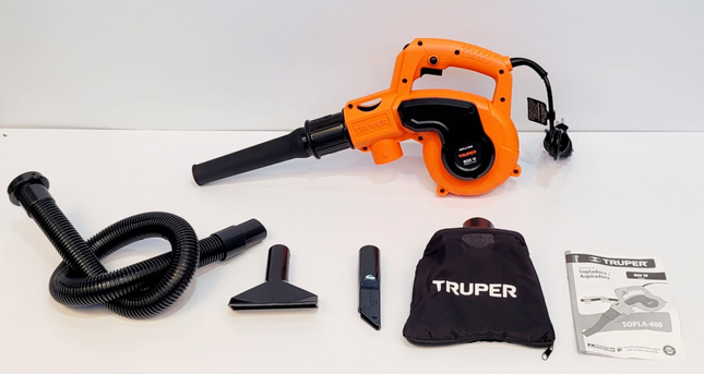 TRUPER SOPLADORA ASPIRADORA 800W 102415
