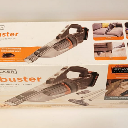 BLACK+DECKER ASPIRADORA PORTATIL INALAMBRICA 20V MAX BCHV001D1E