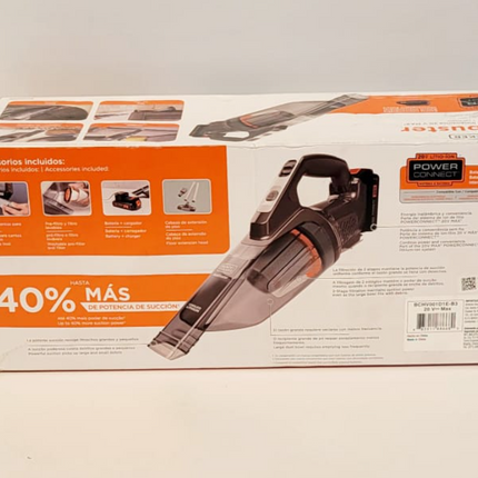BLACK+DECKER ASPIRADORA PORTATIL INALAMBRICA 20V MAX BCHV001D1E