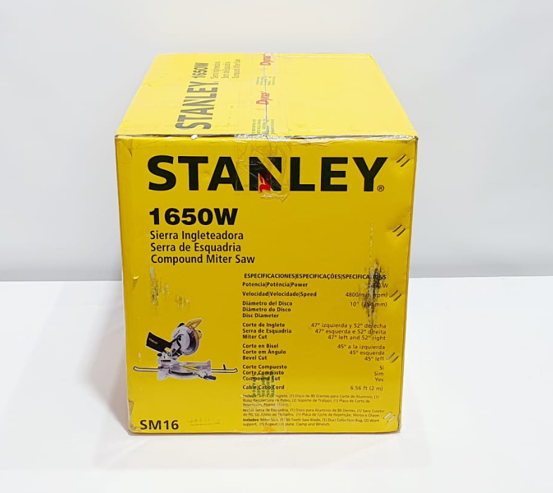 STANLEY SIERRA INGLETEADORA DE 10" - SM16