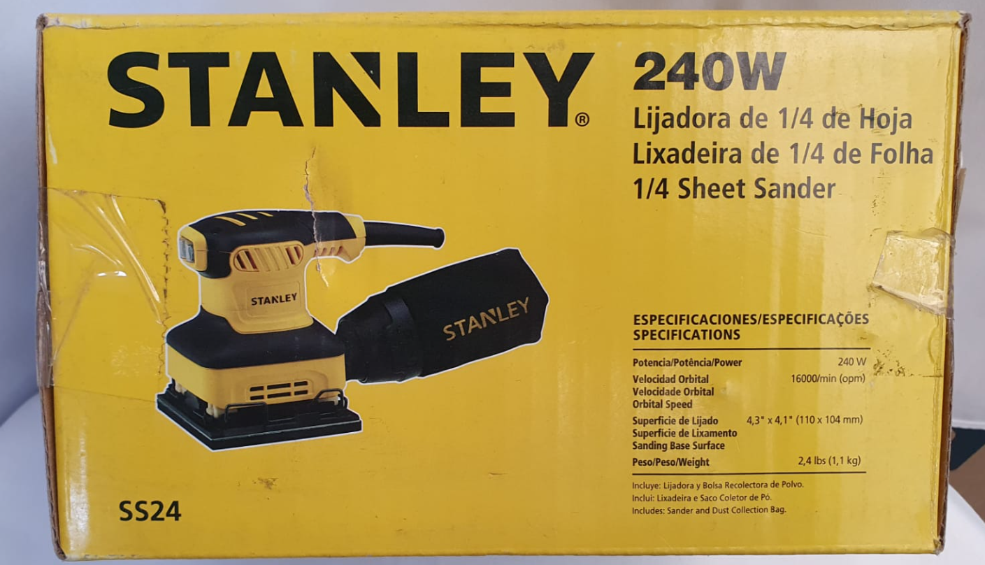 STANLEY LIJADORA DE PALMA DE 1/4 DE HOJA - SS24