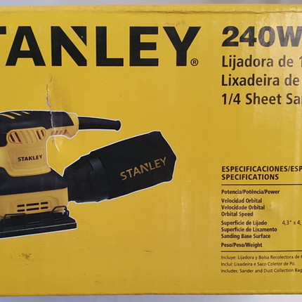 STANLEY LIJADORA DE PALMA DE 1/4 DE HOJA - SS24