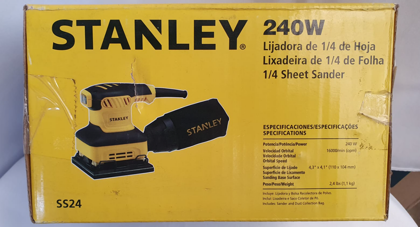 STANLEY LIJADORA DE PALMA DE 1/4 DE HOJA - SS24