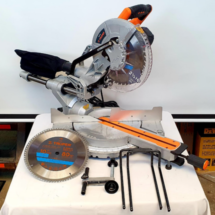 TRUPER SIERRA DE INGLETE COMPUESTA TELESCOPICA DE 10" 16869