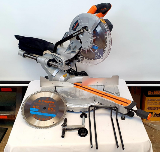 TRUPER SIERRA DE INGLETE COMPUESTA TELESCOPICA DE 10" 16869