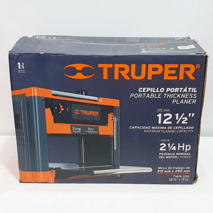 TRUPER CEPILLO PORTATIL DE BANCO 12-1/2" - 16240
