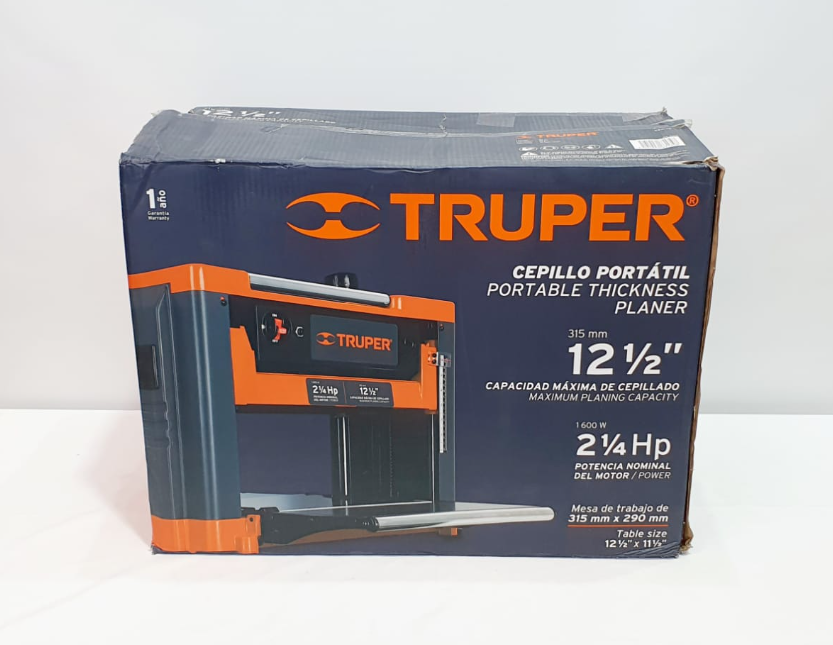 TRUPER CEPILLO PORTATIL DE BANCO 12-1/2" - 16240