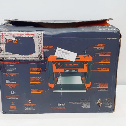 TRUPER CEPILLO PORTATIL DE BANCO 12-1/2" - 16240