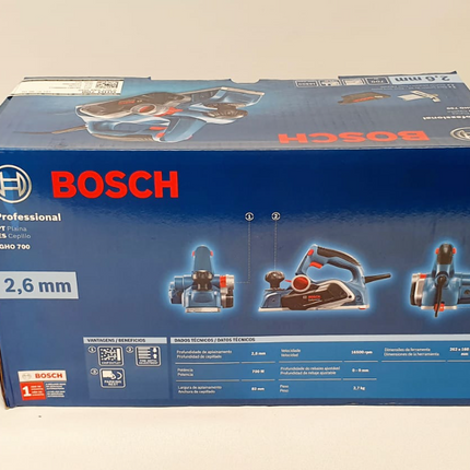 BOSH CEPILLO ELECTRICO 700W - GHO700