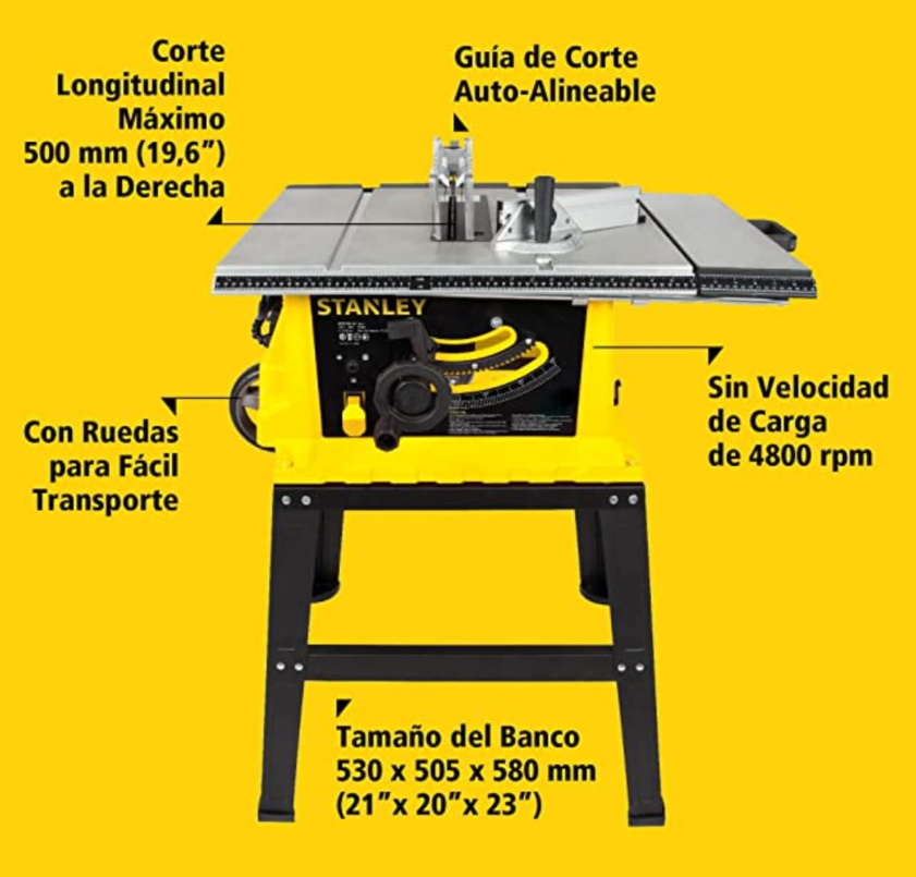 STANLEY SIERRA DE BANCO 10" - SST1801-B3