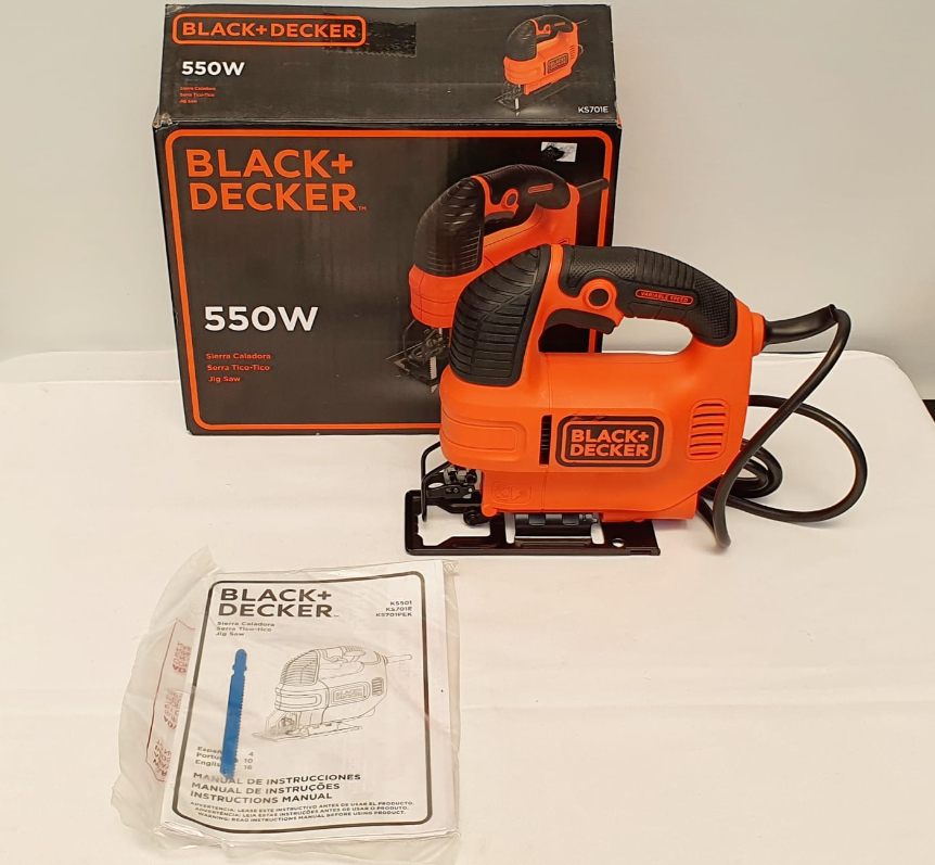 BLACK+DECKER SIERRA CALADORA 550W -  KS701E-B3