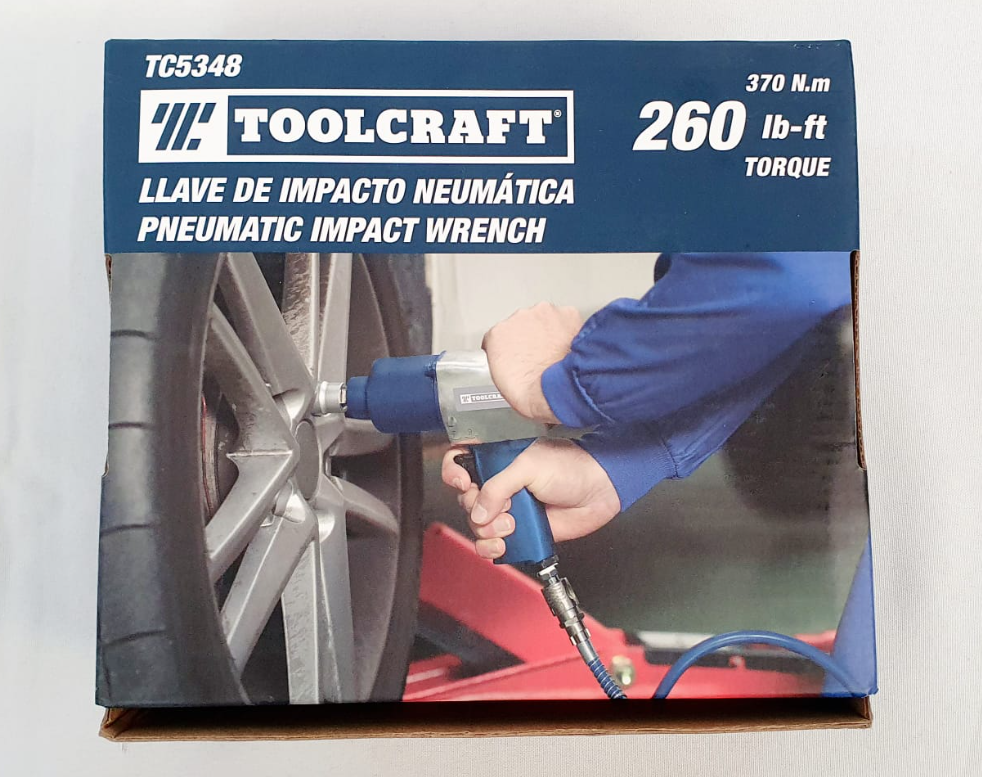 TOOLCRAFT LLAVE DE IMPACTO NEUMATICA - TC534