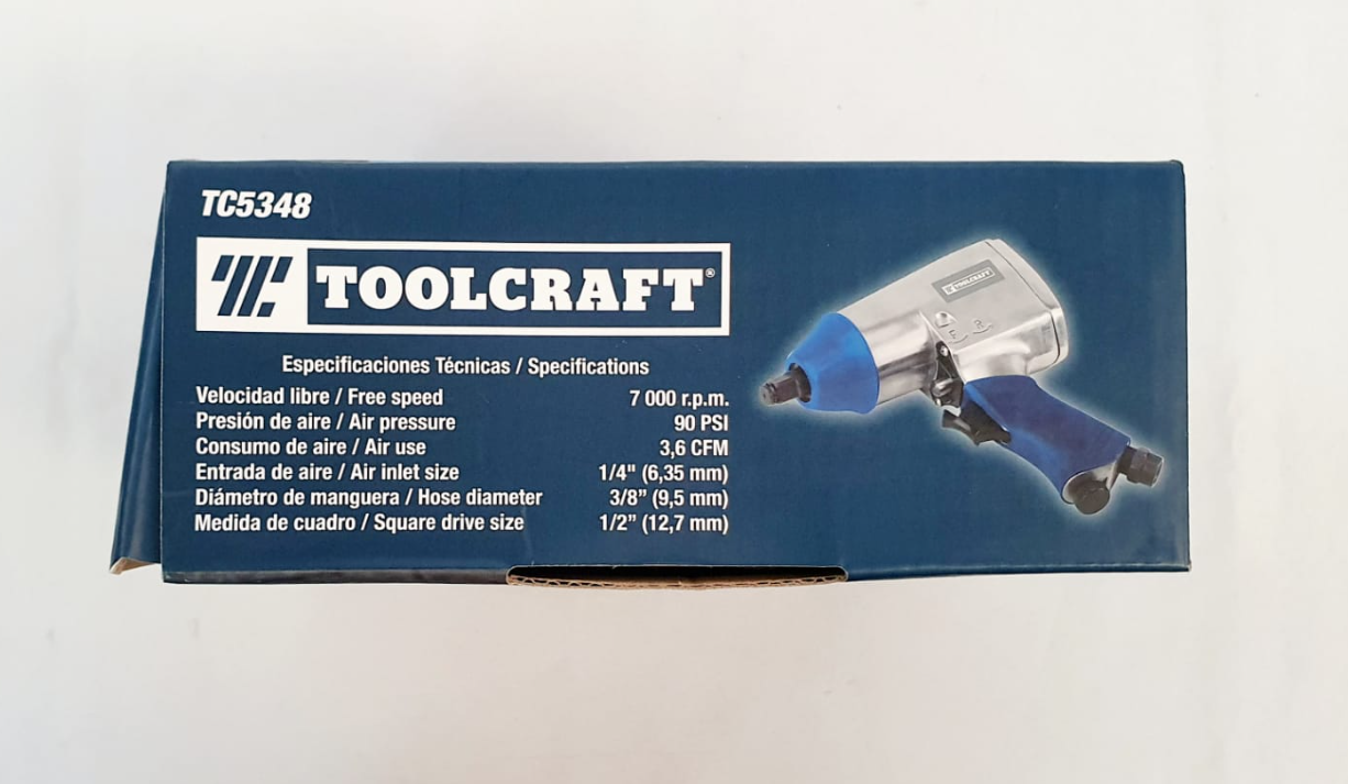 TOOLCRAFT LLAVE DE IMPACTO NEUMATICA - TC534