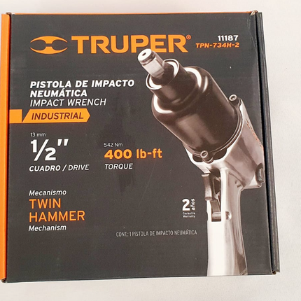 TRUPER PISTOLA DE IMPACTO NEUMATICA - 11187