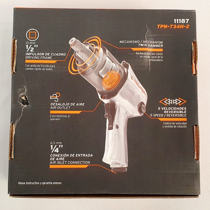 TRUPER PISTOLA DE IMPACTO NEUMATICA - 11187