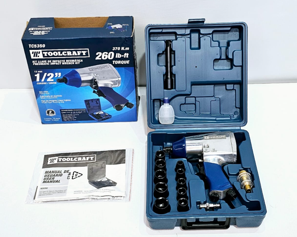 TOOLCRAFT LLAVE DE IMPACTO NEUMATICA - TC5350