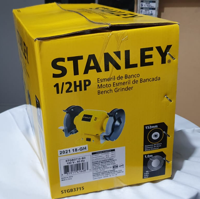 STANLEY ESMERIL DE BANCO DE 6" - STGB3715