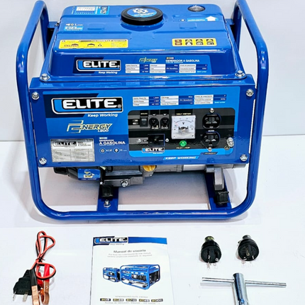 ELITE GENERADOR ELECTRICO A GASOLINA 1300W - 2G13