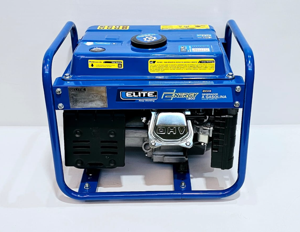 ELITE GENERADOR ELECTRICO A GASOLINA 1300W - 2G13