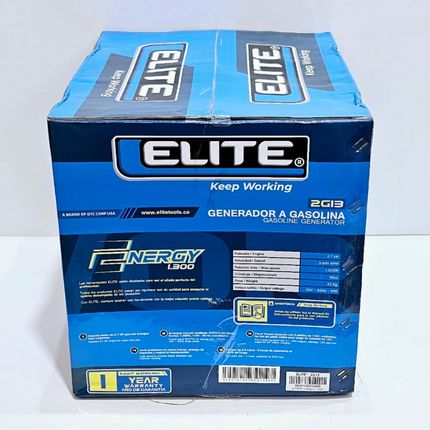 ELITE GENERADOR ELECTRICO A GASOLINA 1300W - 2G13
