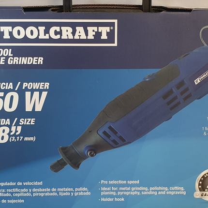 TOOLCRAFT MOTOTOOL DE 1/8" - TC5448
