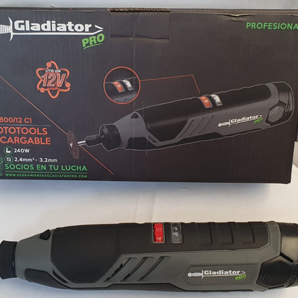 GLADIATOR PRO MOTOTOOLS RECARGABLE 12v - MT800/12 C1