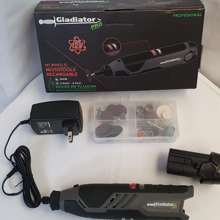 GLADIATOR PRO MOTOTOOLS RECARGABLE 12v - MT800/12 C1