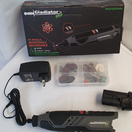 GLADIATOR PRO MOTOTOOLS RECARGABLE 12v - MT800/12 C1