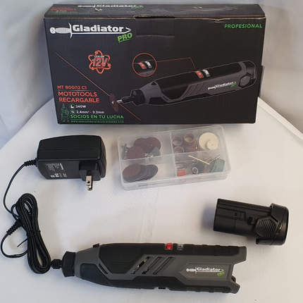 GLADIATOR PRO MOTOTOOLS RECARGABLE 12v - MT800/12 C1