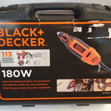 BLACK+DECKER MOTOTOOL DE 1/16" - RT18KA