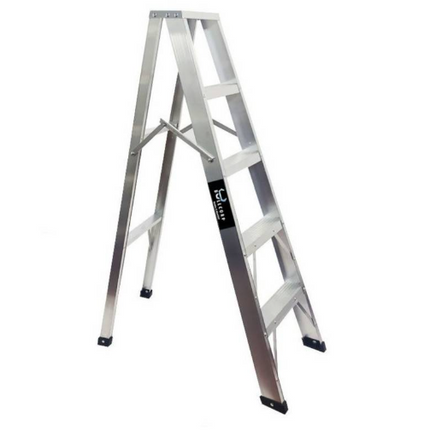 5 PASOS ESCALERA TIJERA EN ALUMINIO TIPO 3