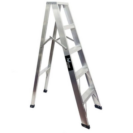 5 PASOS ESCALERA TIJERA EN ALUMINIO TIPO 1