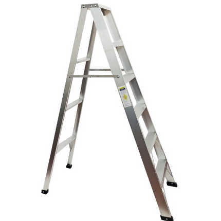 6 PASOS ESCALERA TIJERA EN ALUMINIO TIPO 1