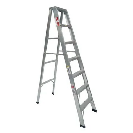 7 PASOS ESCALERA TIPO TIJERA EN ALUMINIO TIPO 1