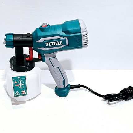 TOTAL PISTOLA PULVERIZADORA DE PINTURA 450W UTT3506