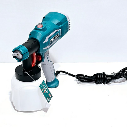 TOTAL PISTOLA PULVERIZADORA DE PINTURA 450W UTT3506