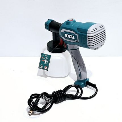 TOTAL PISTOLA PULVERIZADORA DE PINTURA 450W UTT3506