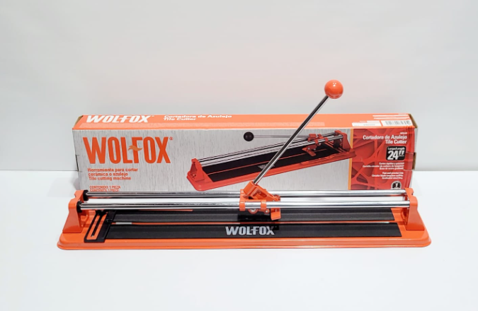 WOLFOX CORTADORA DE ENCHAPE 60 CM