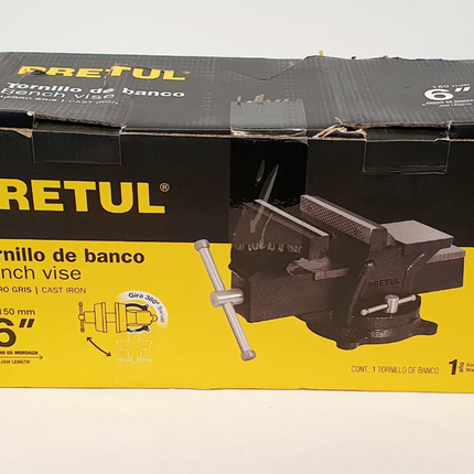 PRETUL TORNILLO DE BANCO 6" - 26043
