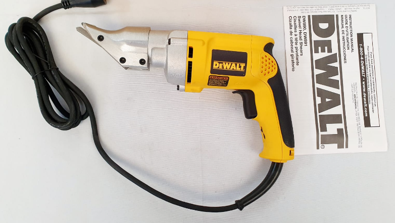 DEWALT CIZALLA CALIBRE 19 CON CABEZA GIRATORIA PARA TRABAJO PESADO - DW890