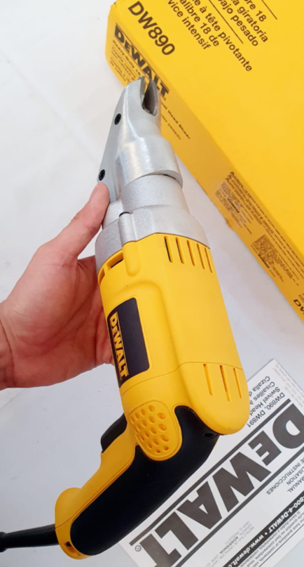 DEWALT CIZALLA CALIBRE 19 CON CABEZA GIRATORIA PARA TRABAJO PESADO - DW890