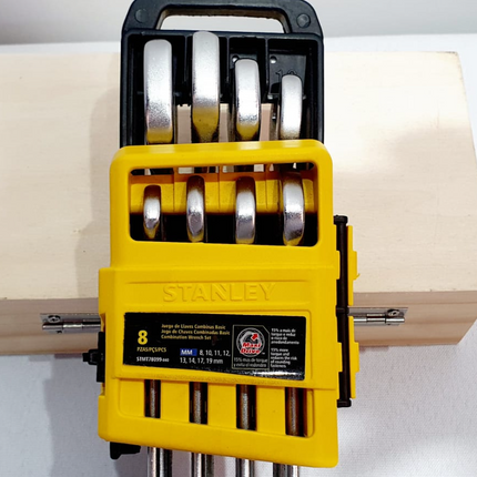 STANLEY JUEGO DE LLAVES COMBINADAS 8 PIEZAS - STMT78099-840
