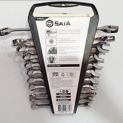 SATA JUEGO DE LLAVES COMBINADAS 11 PIEZAS - ST09022SJ